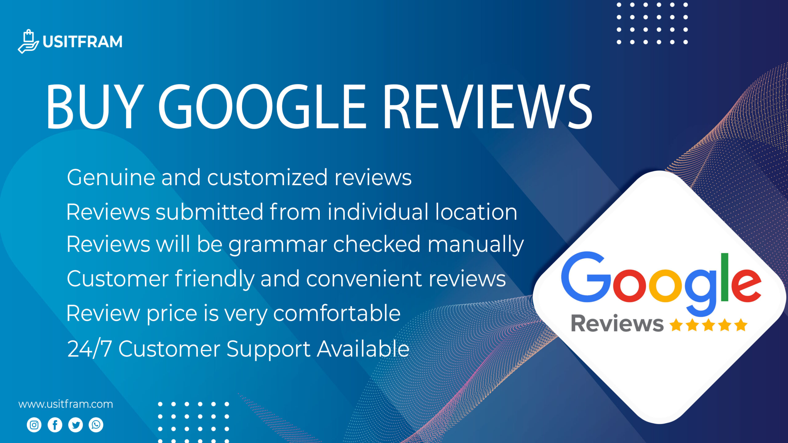 Buy Google Reviews - 100% Best Quality Safe and Permanent